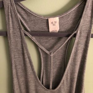 Free People Gray Tank Top
